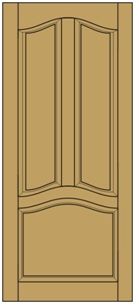 Двери из массива сосны межкомнатные модель №36